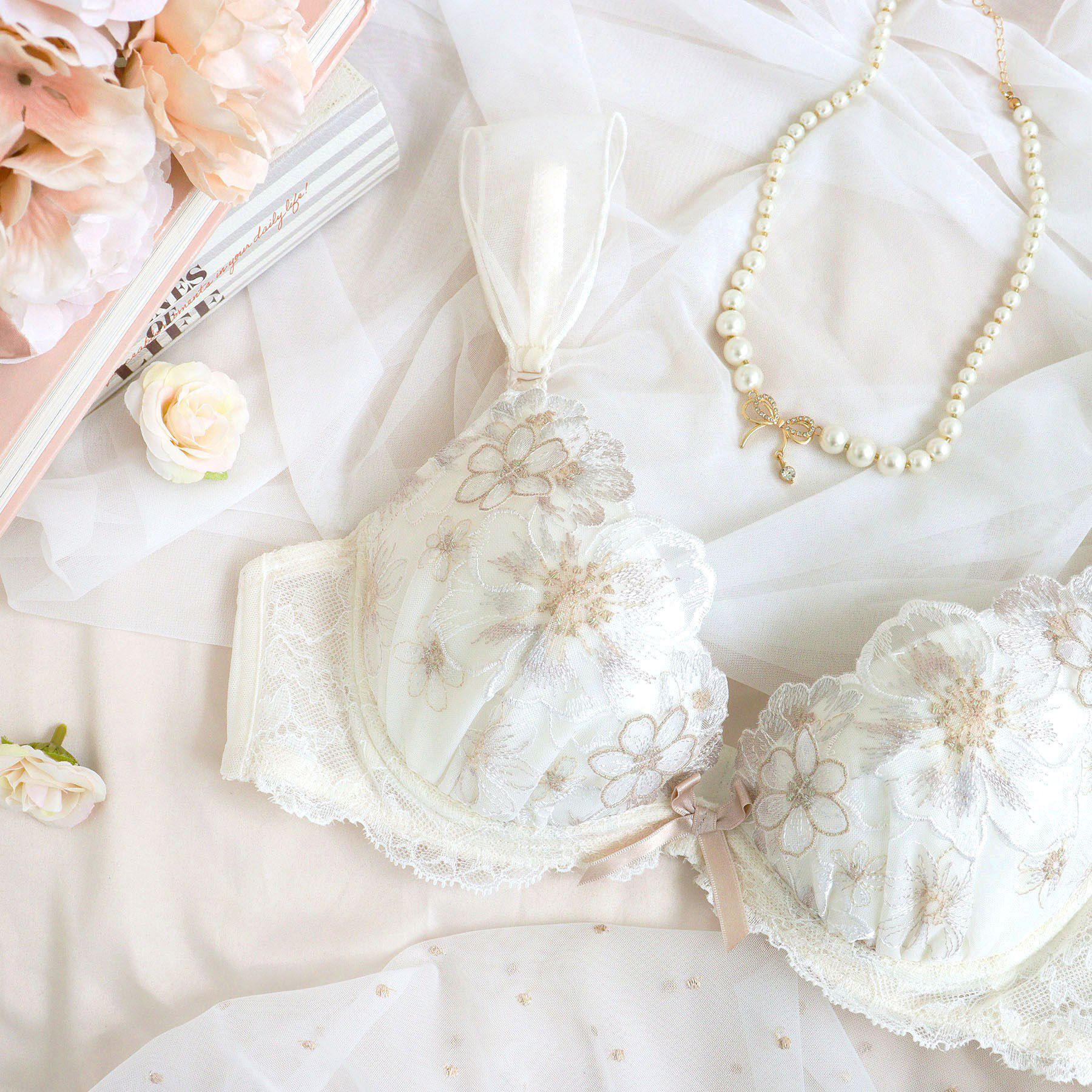 Risa Magli「ピア ブラジャー （G-H） ＜サイドすっきりタイプ＞」|インナー|