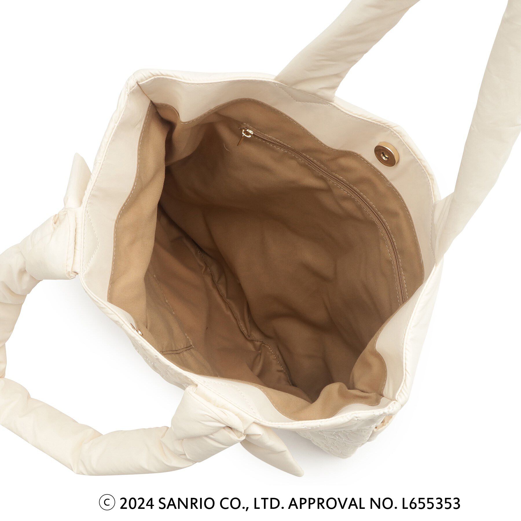 ITS&rsquo;DEMO「【ハローキティコラボ】ロゴキルト薄マチトート」|トートバッグ|