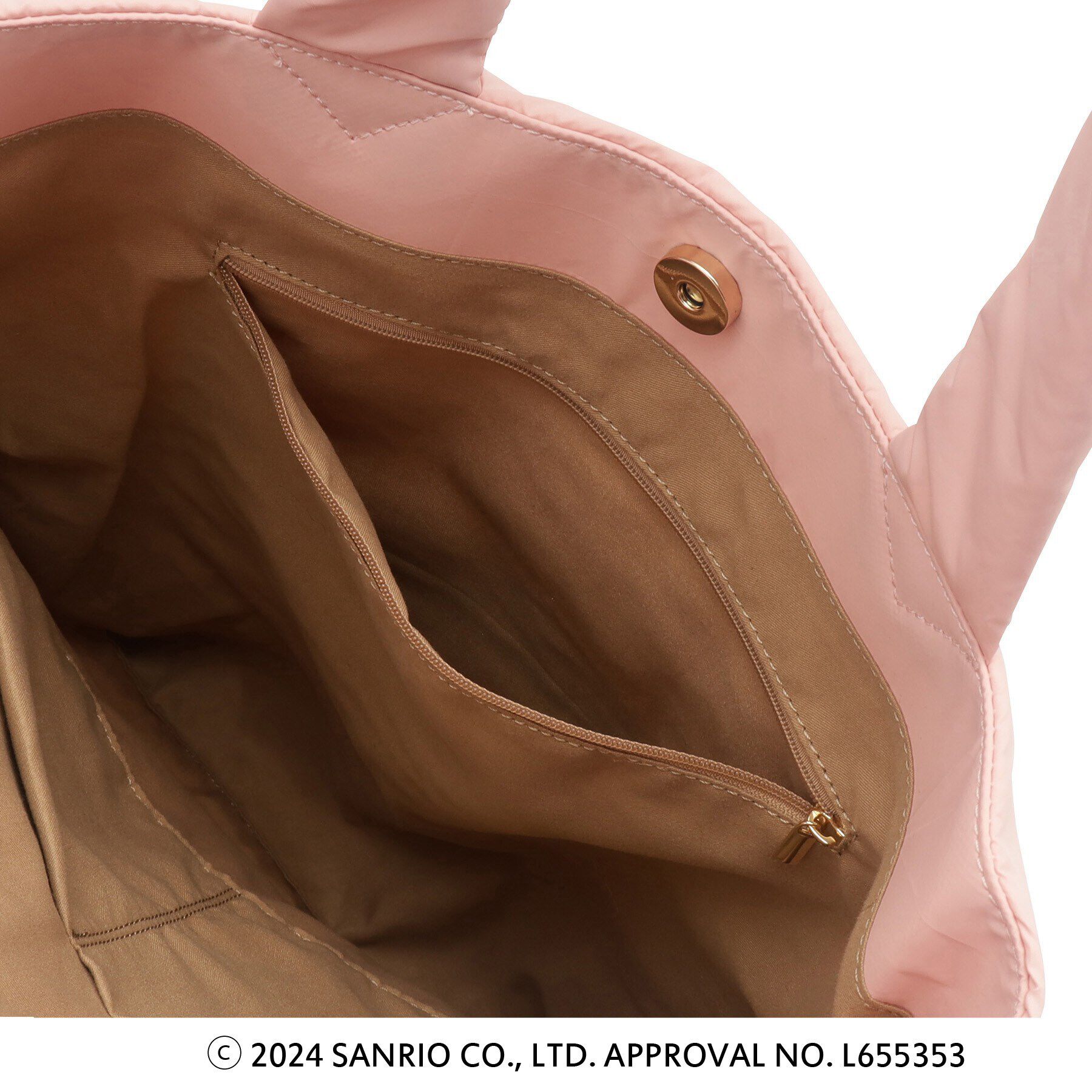 ITS&rsquo;DEMO「【ハローキティコラボ】ロゴキルト薄マチトート」|トートバッグ|