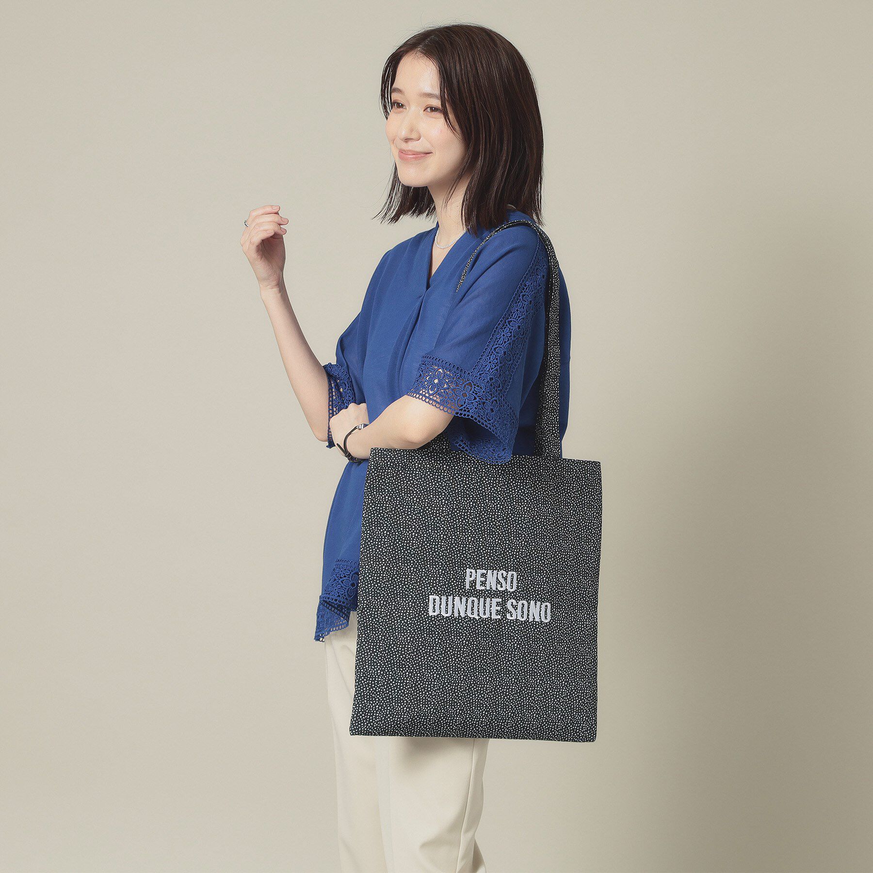 ITS&rsquo;DEMO「【A4対応】ラタフラットトート」|トートバッグ|