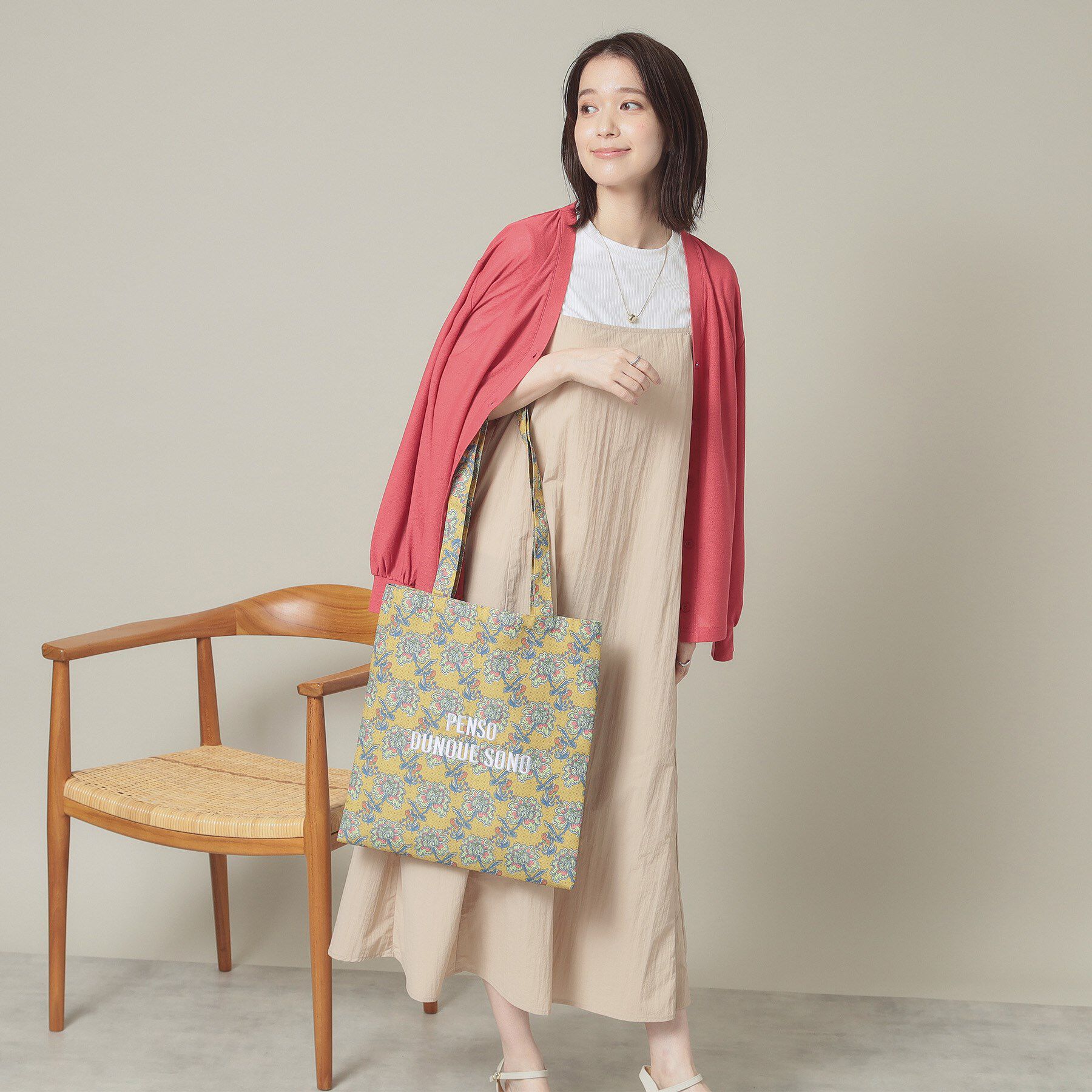 ITS&rsquo;DEMO「【A4対応】ラタフラットトート」|トートバッグ|