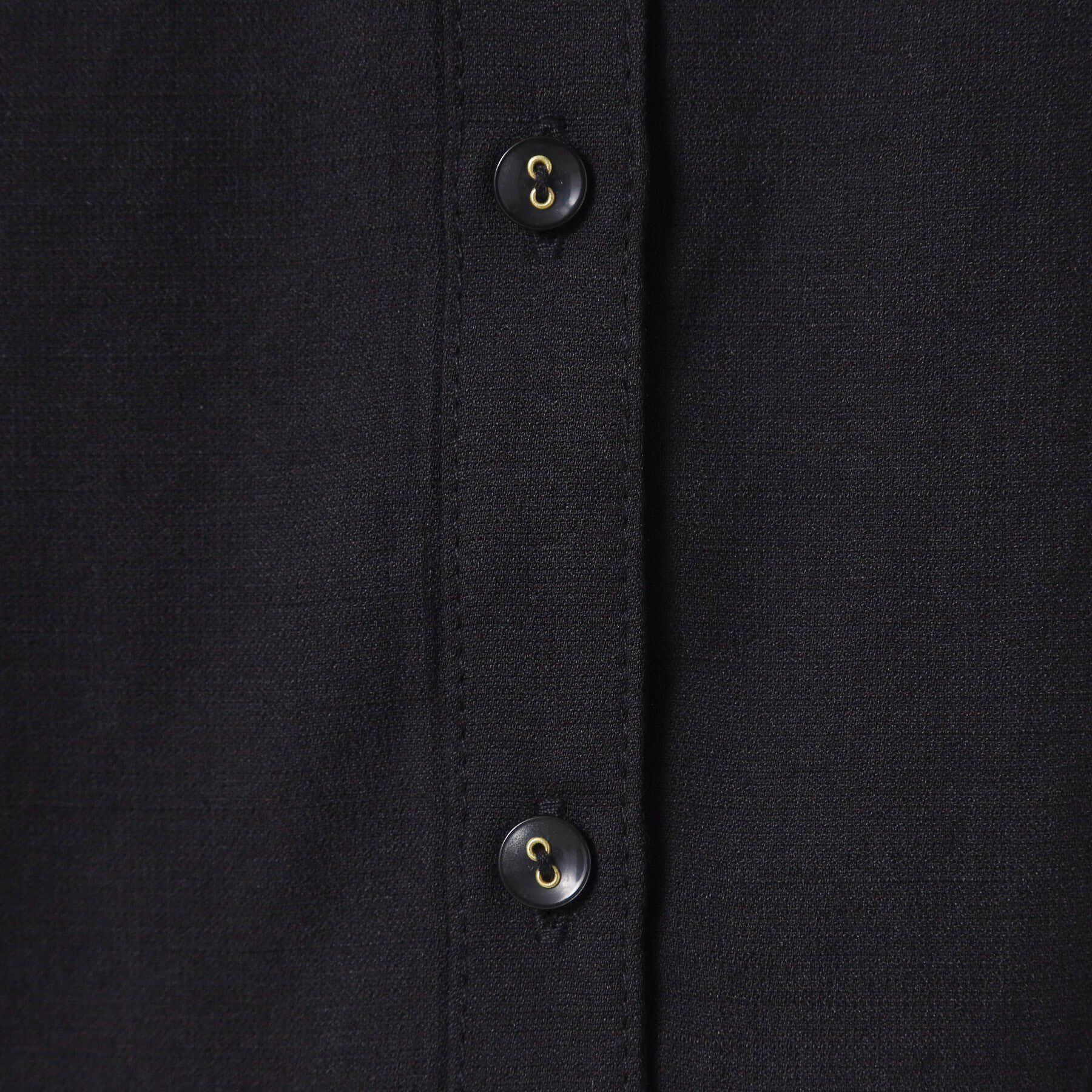 ITS&rsquo;DEMO「【接触冷感／羽織にも／手洗い可】強撚スラブフリル袖ブラウス」|シャツ・ブラウス|