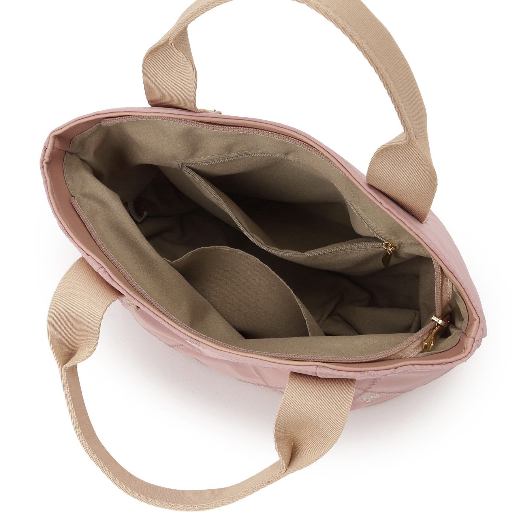 ITS&rsquo;DEMO「リボン刺繍ミニトート」|トートバッグ|