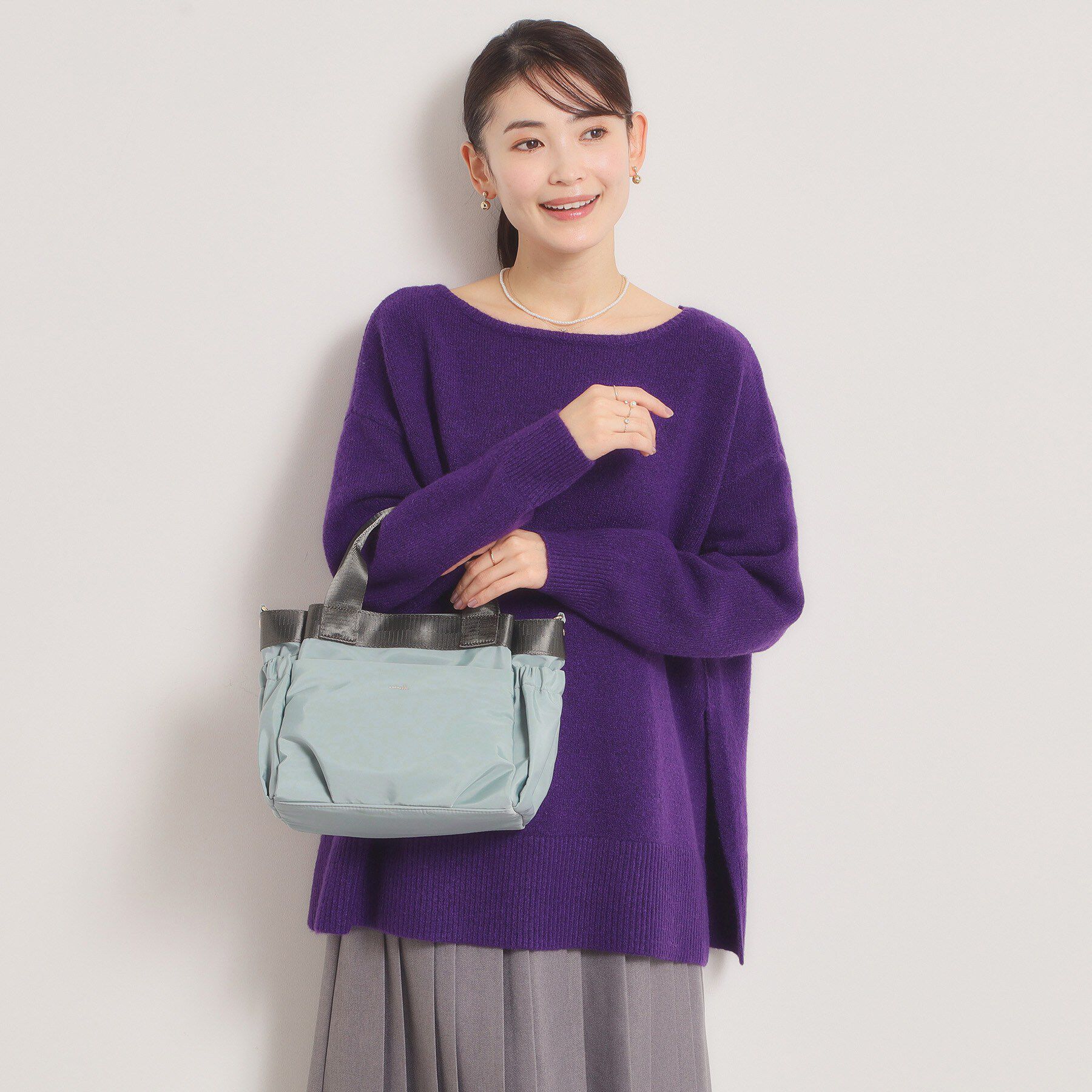 ITS&rsquo;DEMO「【収納アドバイザー監修】バルーン2WAYトート」|トートバッグ|