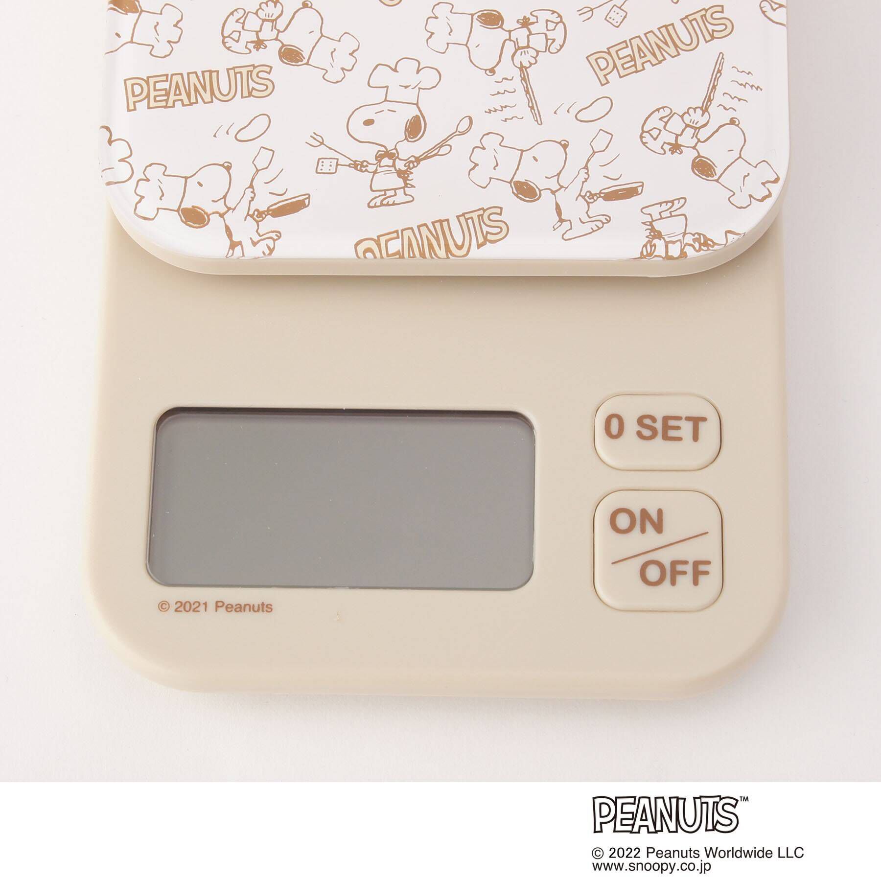 212 KITCHEN STORE「PEANUTS (ピーナッツ) デジタルスケール2kg アイボリー」|その他|