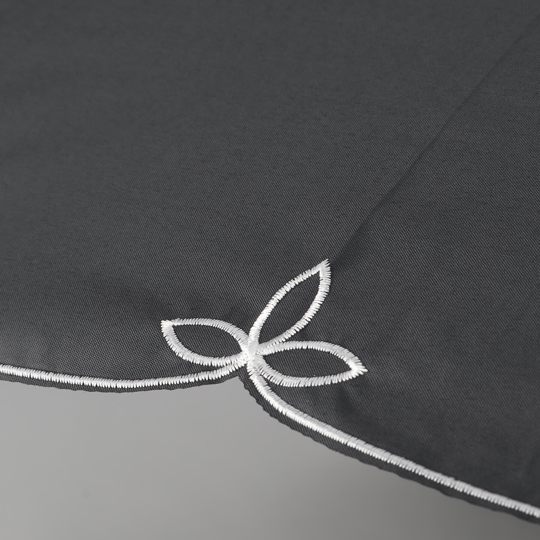 212 KITCHEN STORE「Wpc. 遮光ドームワイドスカラップ BK 日傘/長傘」|傘|