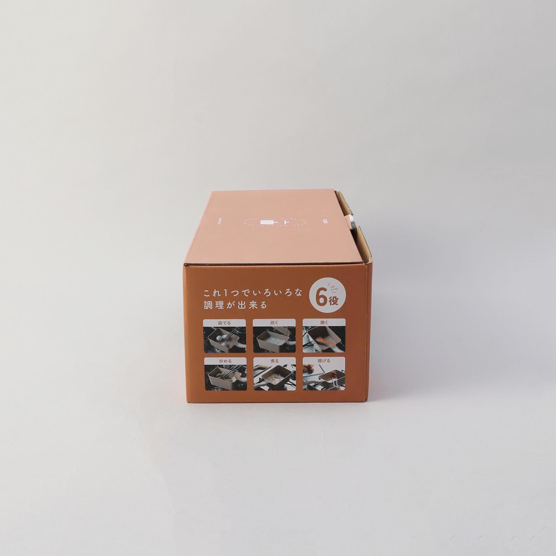 212 KITCHEN STORE「Supot 深型四角フライパン 13&times;18cm BE ＜copan コパン＞」|食器・キッチングッズ|