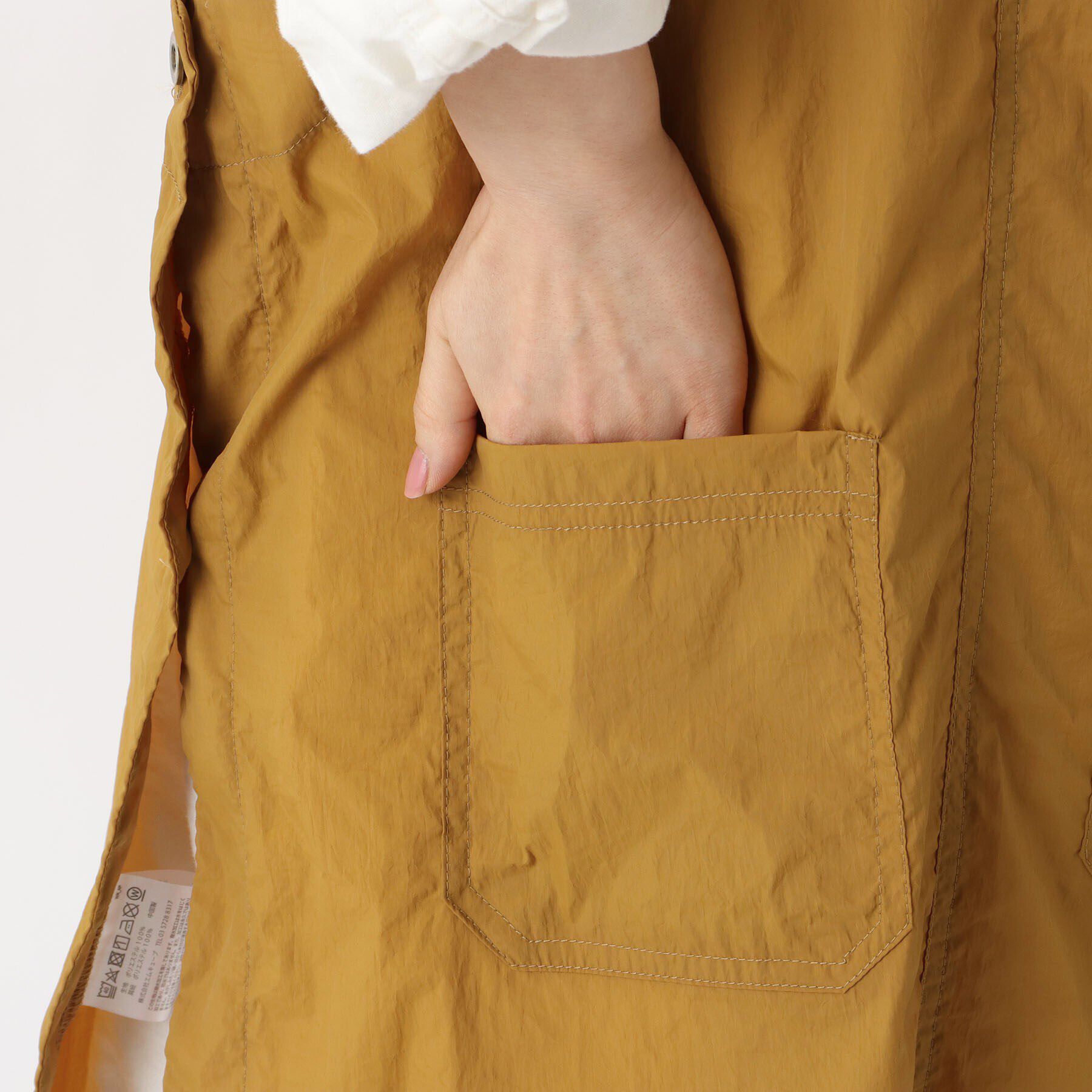 212 KITCHEN STORE「極軽撥水エプロン キテミテ キイロ ＜FABORI ファボリ＞」|食器・キッチングッズ|