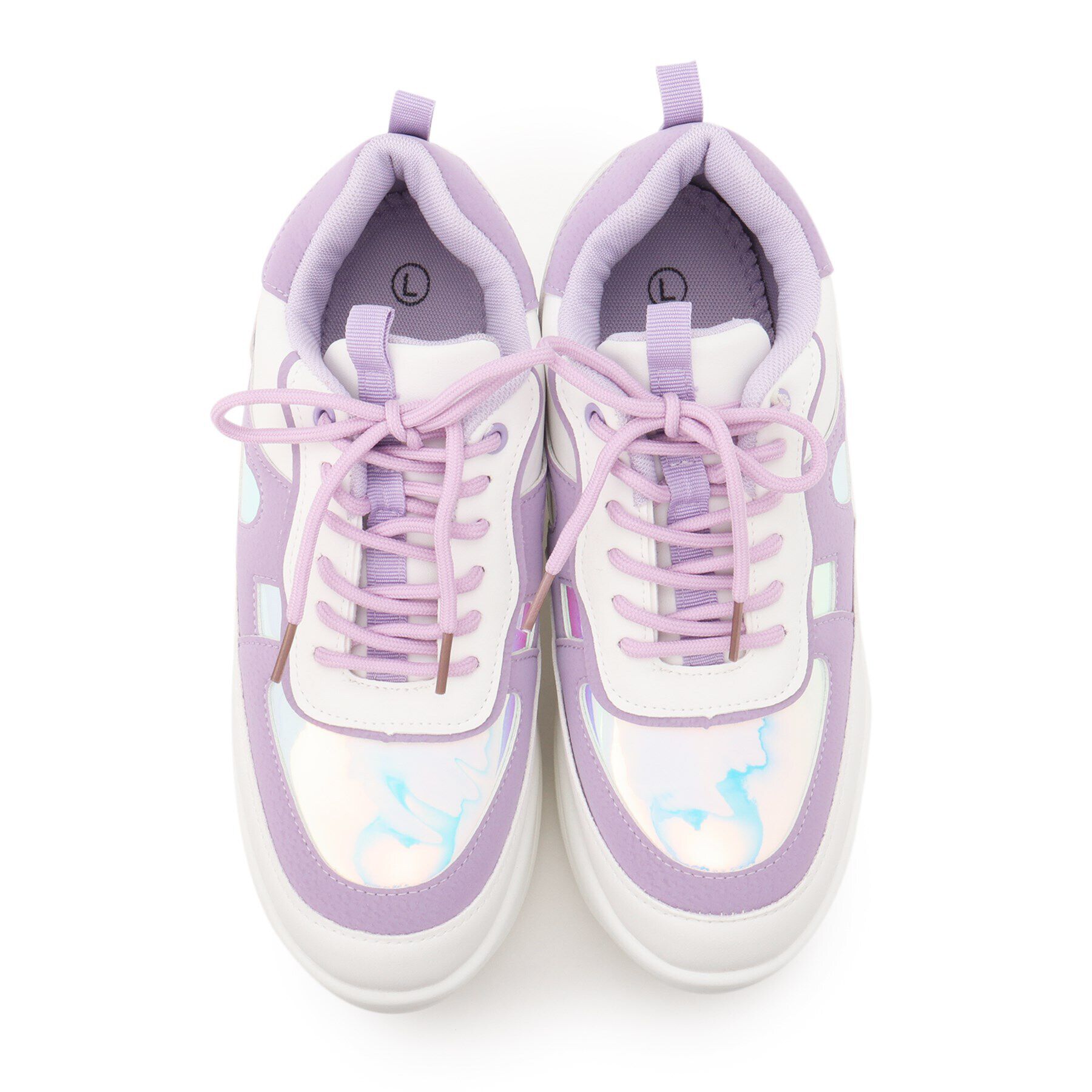 csT&P「厚底ハートオーロラスニーカー」|スニーカー|