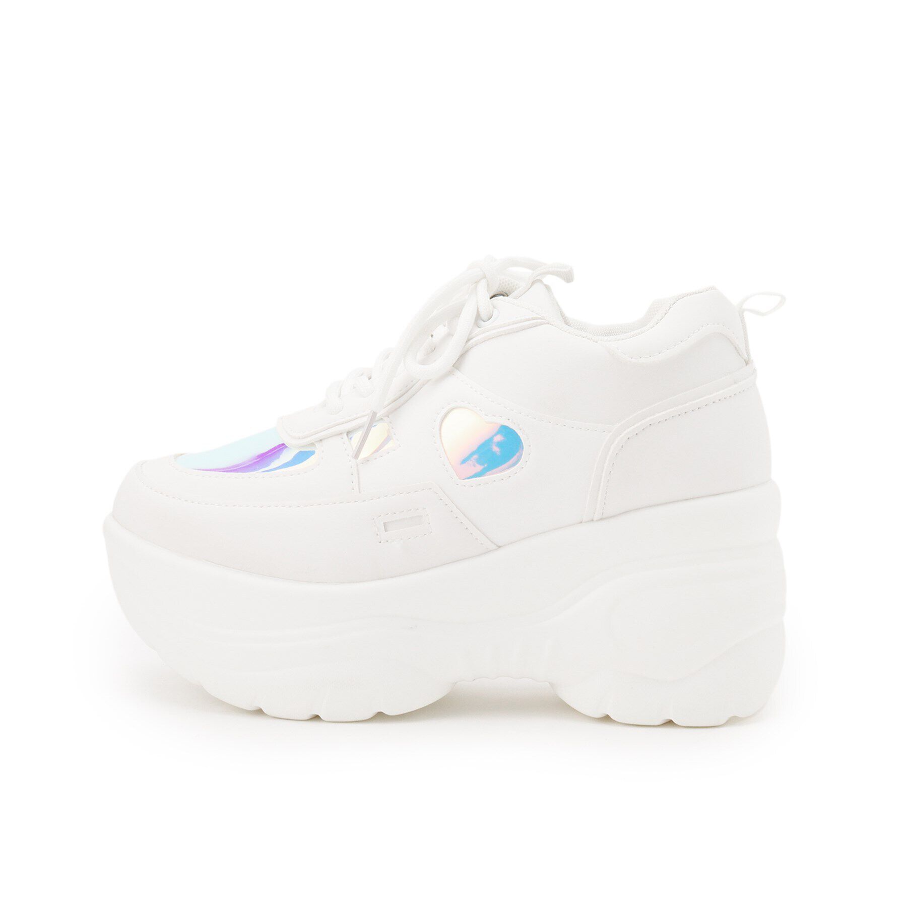 csT&P「厚底ハートオーロラスニーカー」|スニーカー|