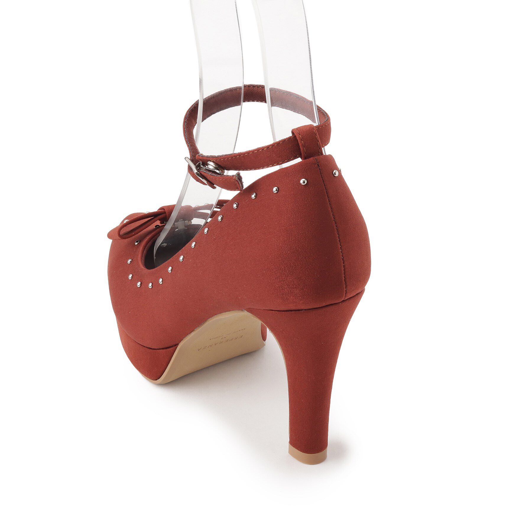 ESPERANZA「スタッズリボンパンプス 24SS」|パンプス|