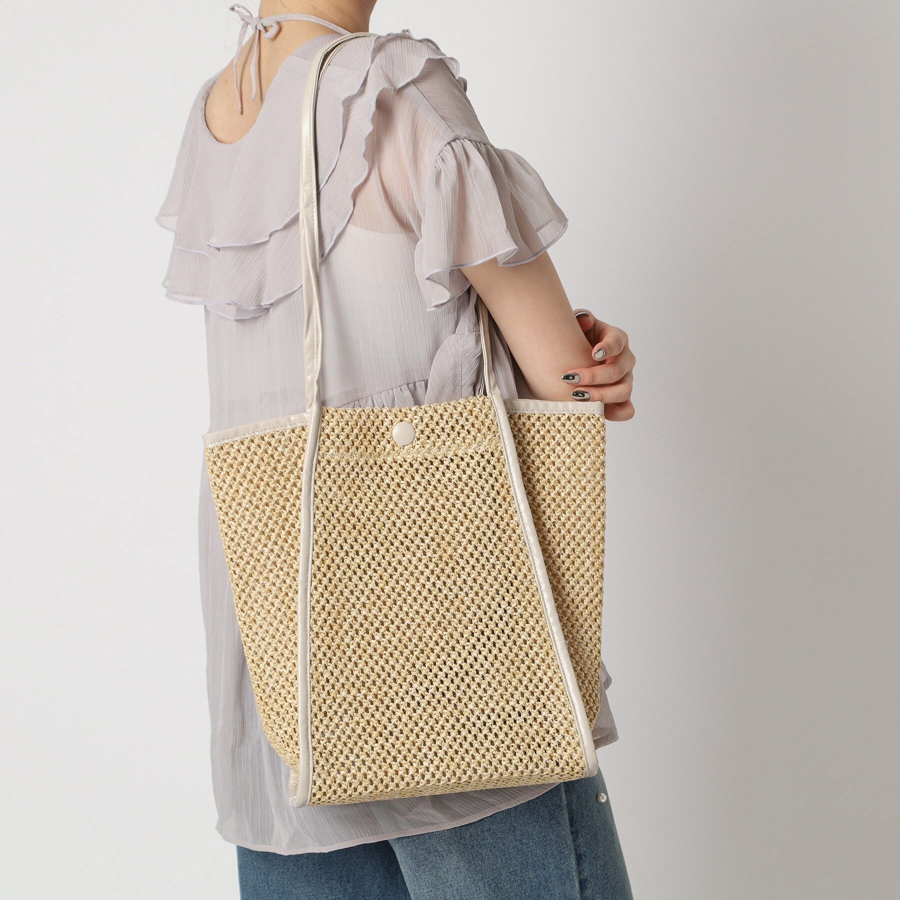 Ober Tashe「雑材トートバッグ」|トートバッグ|