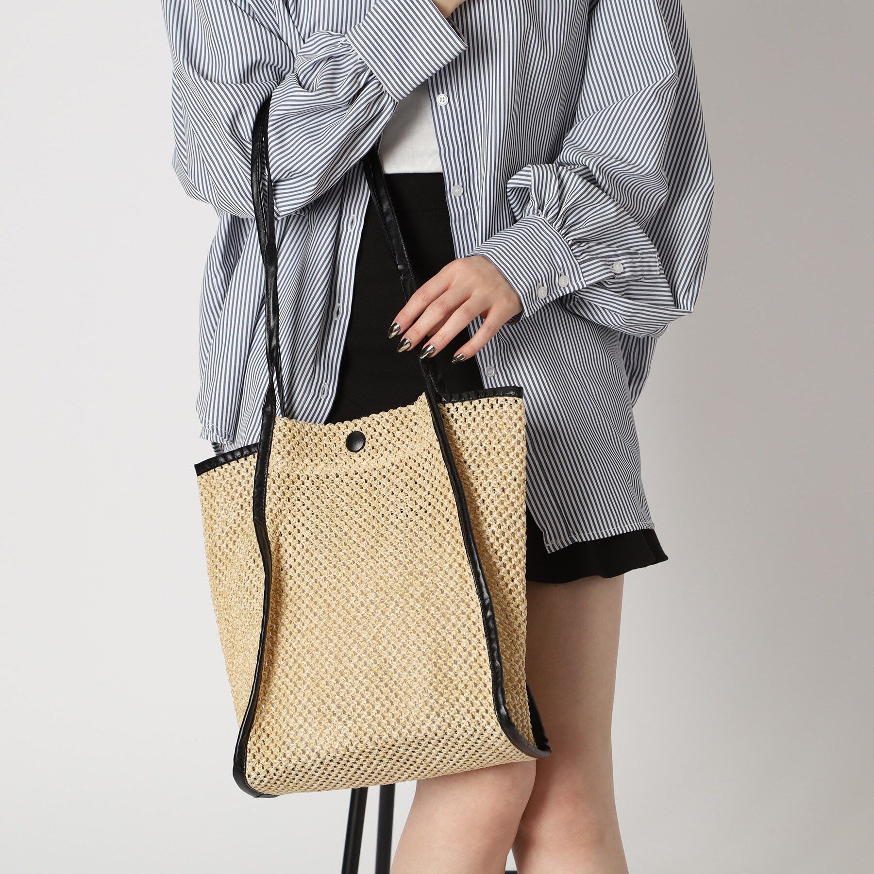 Ober Tashe「雑材トートバッグ」|トートバッグ|