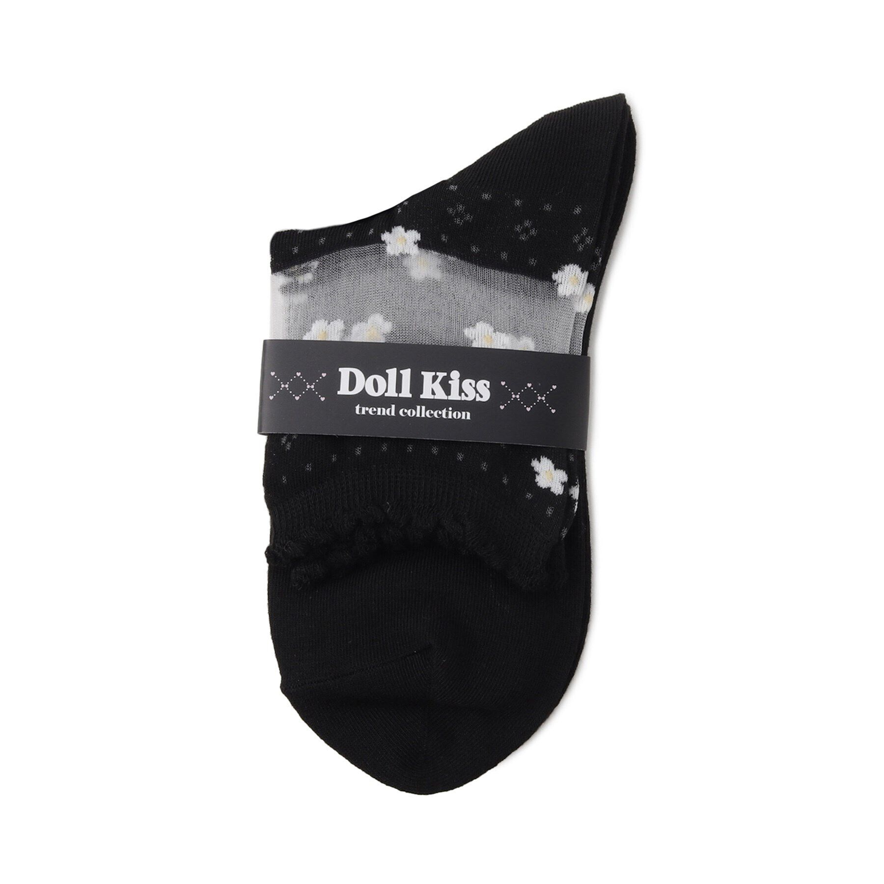 Doll Kiss「シースルー花柄ソックス」|ソックス|
