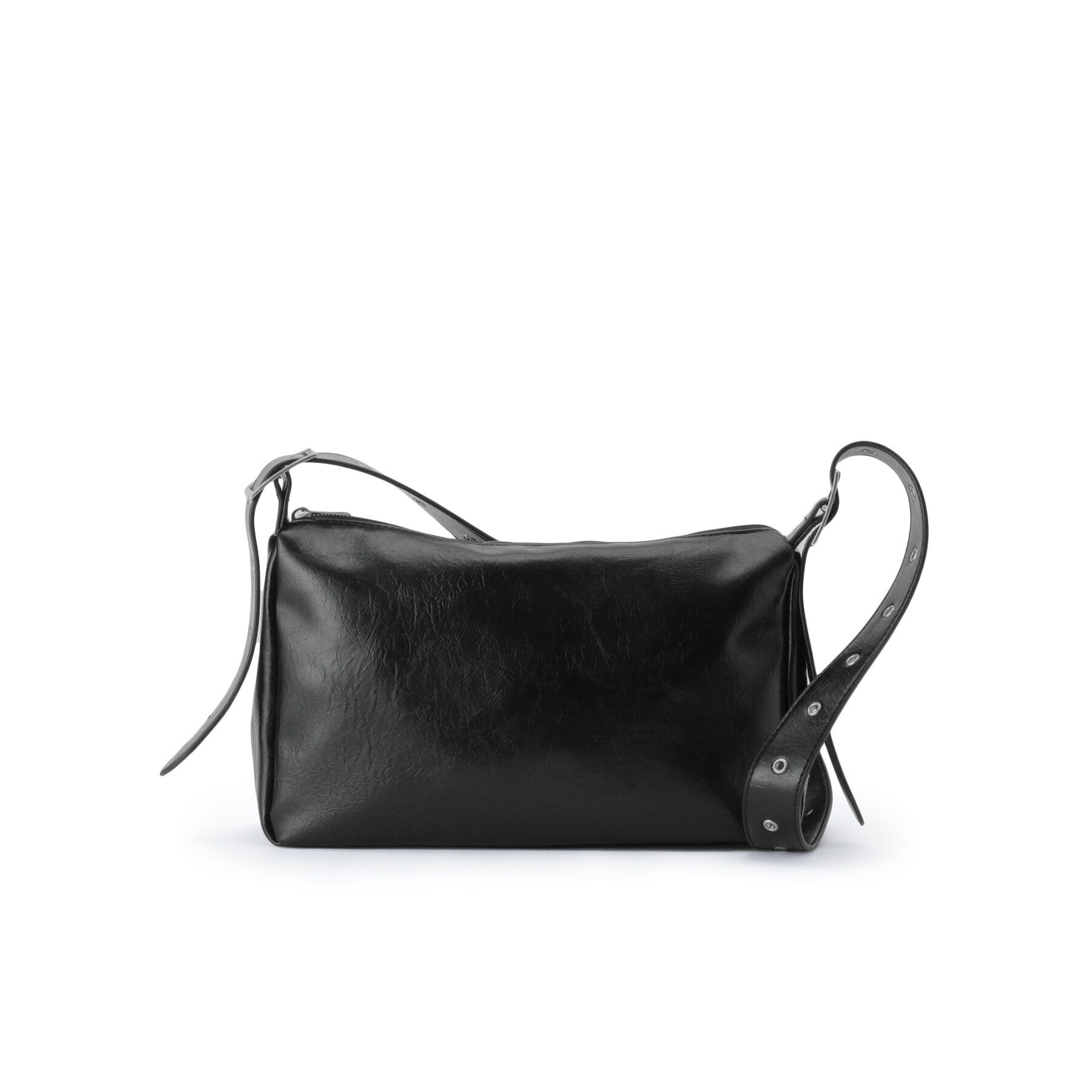 Ober Tashe「バックルショルダーバッグ」|ショルダー・メッセンジャー|ブラック(019)