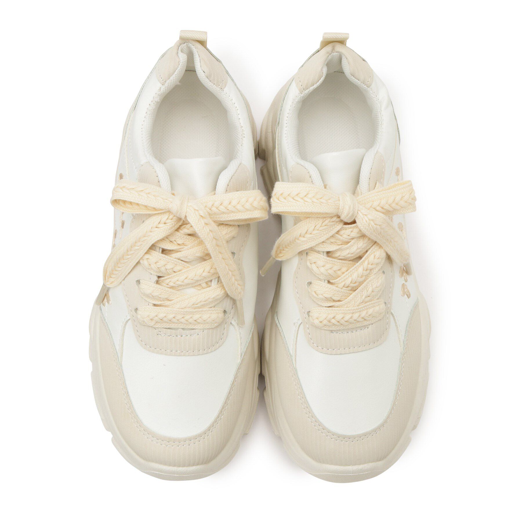 csT&P「厚底韓国ファッションダットスニーカー」|スニーカー|