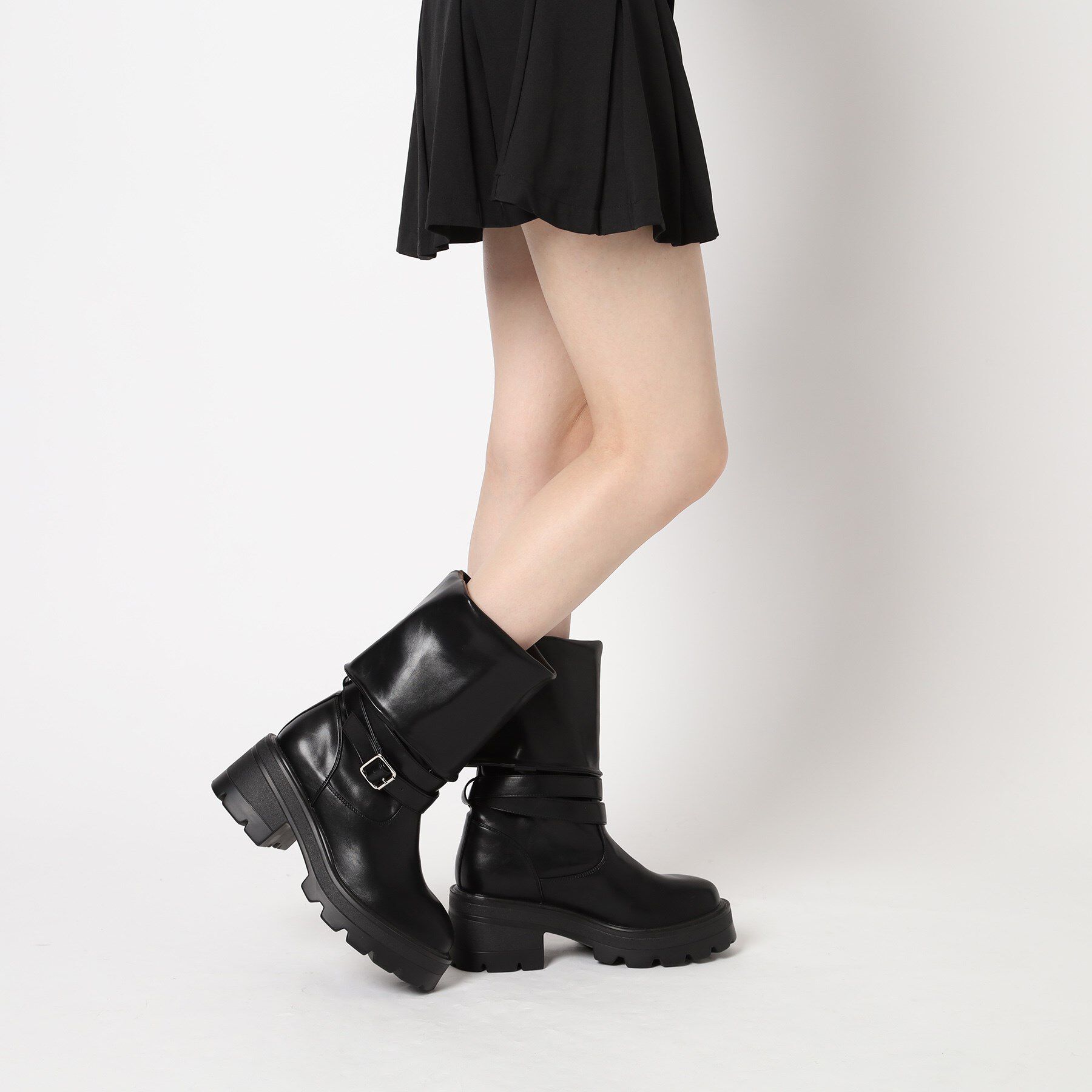 ESPERANZA「エンジニア2WAYロングブーツ」|ショートブーツ|