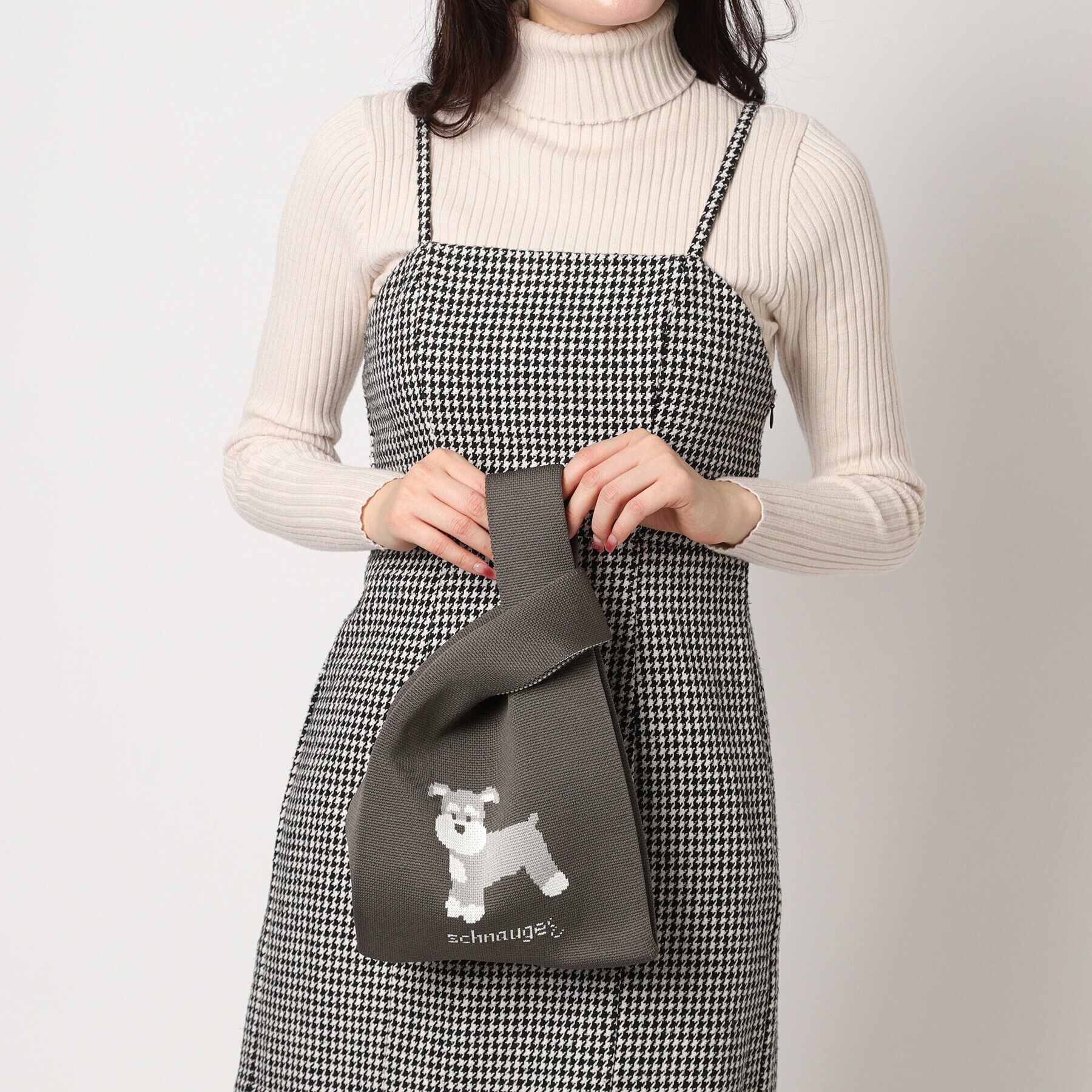 Ober Tashe「アニマルニットバッグ」|トートバッグ|