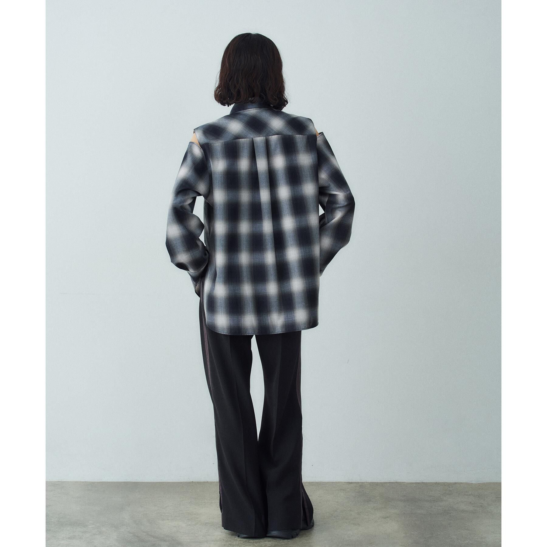 CODE A「shadow check over shirt」|シャツ・ブラウス|