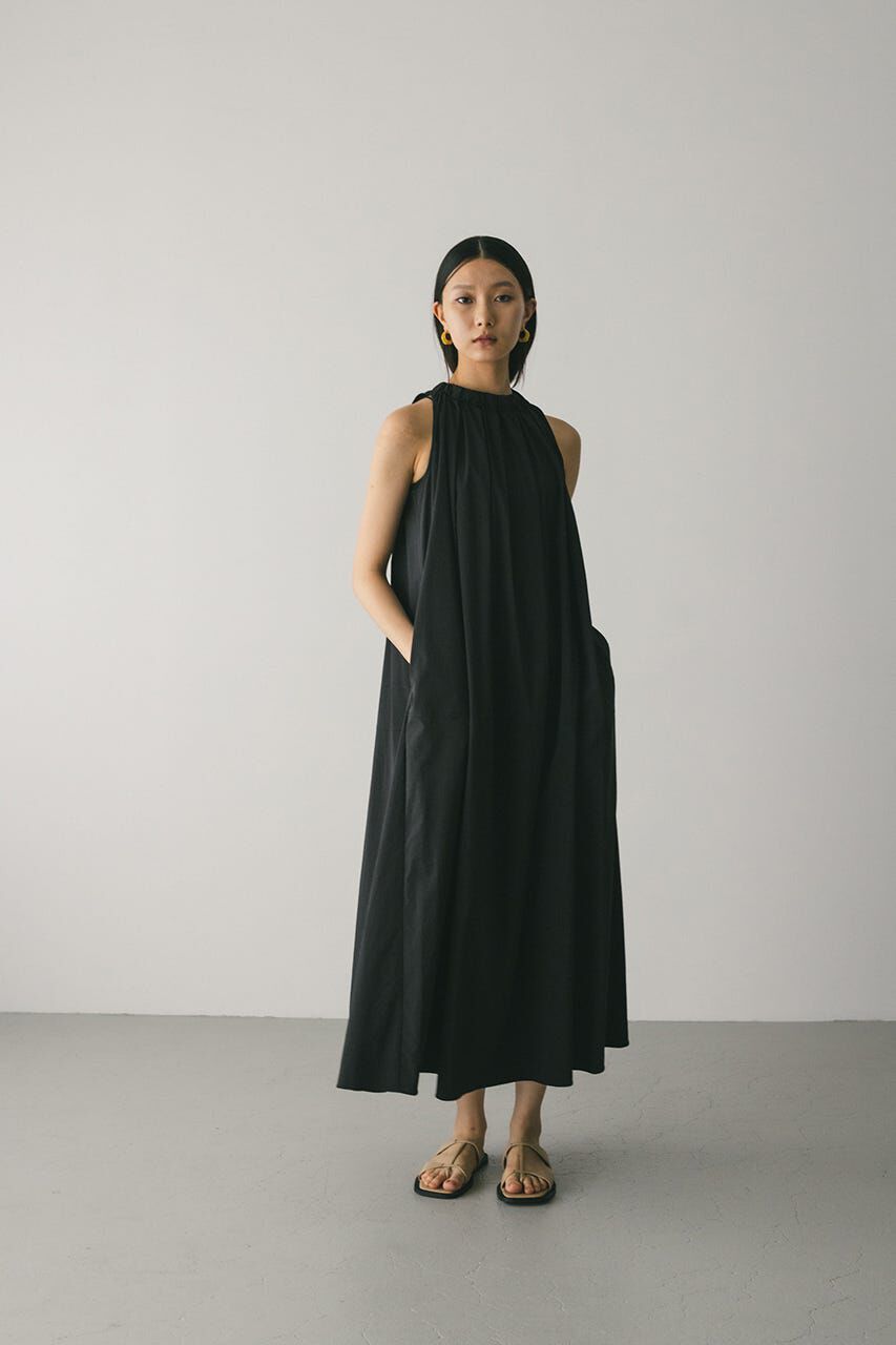 STYLEMIXER「撥水ネックギャザーワンピース」|ワンピース|