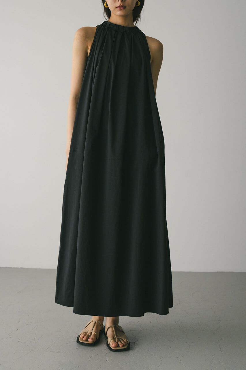 STYLEMIXER「撥水ネックギャザーワンピース」|ワンピース|