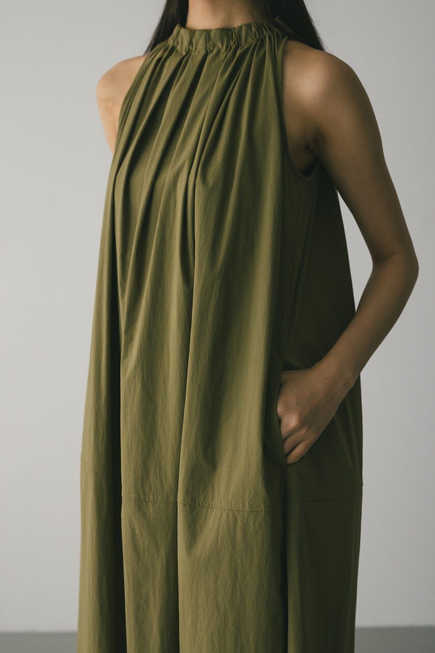 STYLEMIXER「撥水ネックギャザーワンピース」|ワンピース|