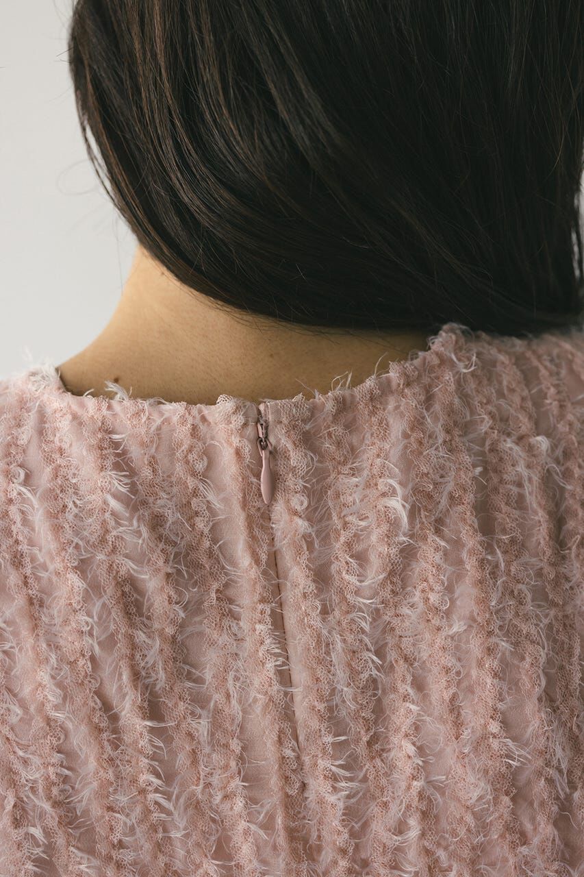 STYLEMIXER「チュールフリンジジャガードトップ」|シャツ・ブラウス|