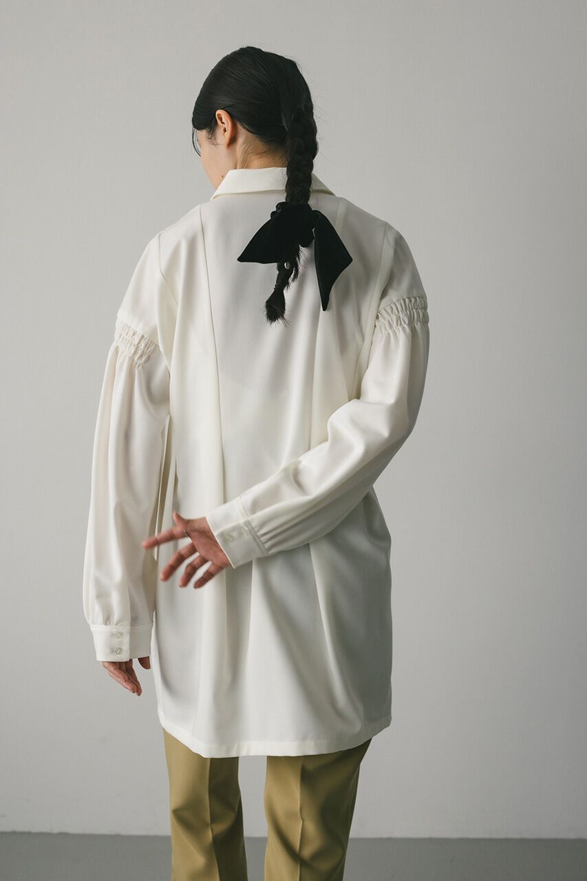 STYLEMIXER「ショルダーシャーリングシャツ」|シャツ・ブラウス|