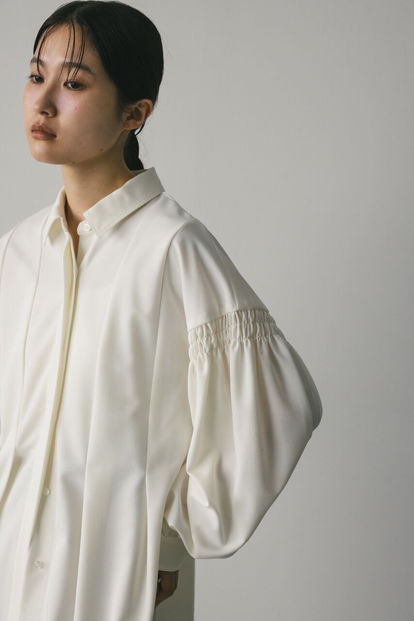STYLEMIXER「ショルダーシャーリングシャツ」|シャツ・ブラウス|