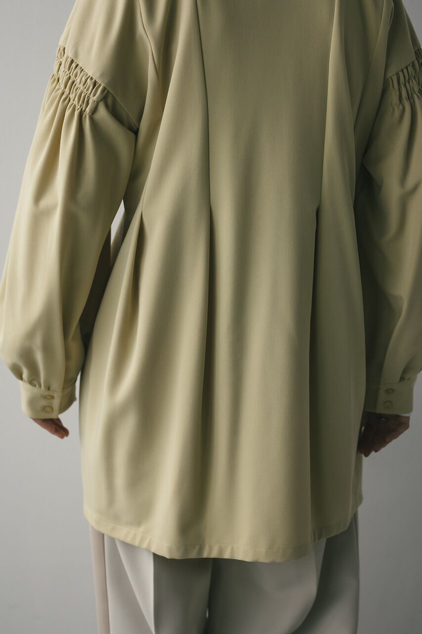 STYLEMIXER「ショルダーシャーリングシャツ」|シャツ・ブラウス|