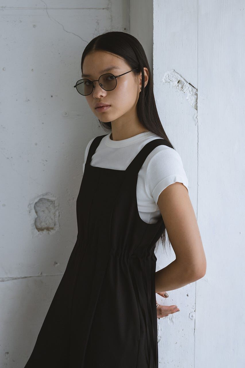 STYLEMIXER「サイドギャザーワイドロンパース」|その他|