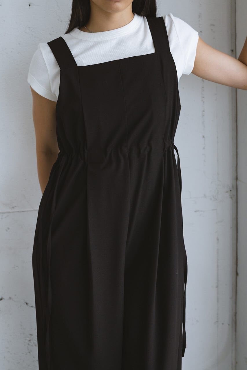 STYLEMIXER「サイドギャザーワイドロンパース」|その他|