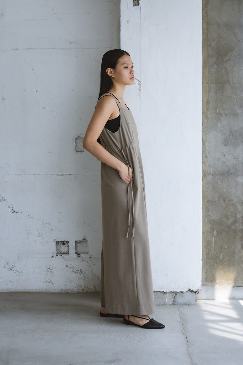 STYLEMIXER「サイドギャザーワイドロンパース」|その他|