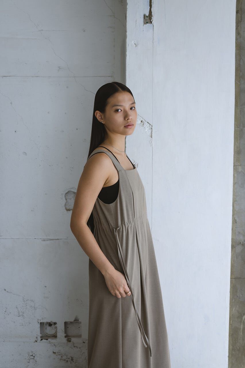 STYLEMIXER「サイドギャザーワイドロンパース」|その他|