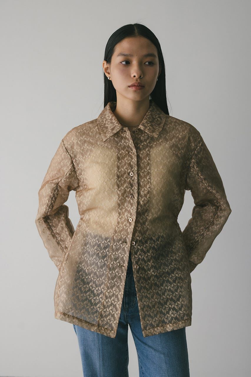 STYLEMIXER「レイヤ－レースシャツジャケット」|シャツ・ブラウス|