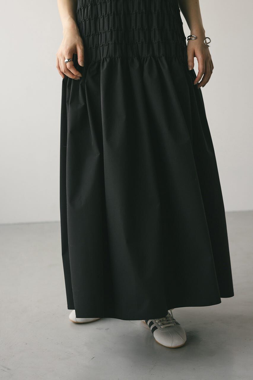 STYLEMIXER「クロシェドッキングティアードワンピース」|ワンピース|