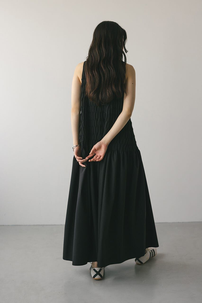 STYLEMIXER「クロシェドッキングティアードワンピース」|ワンピース|