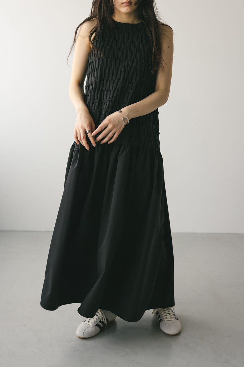 STYLEMIXER「クロシェドッキングティアードワンピース」|ワンピース|