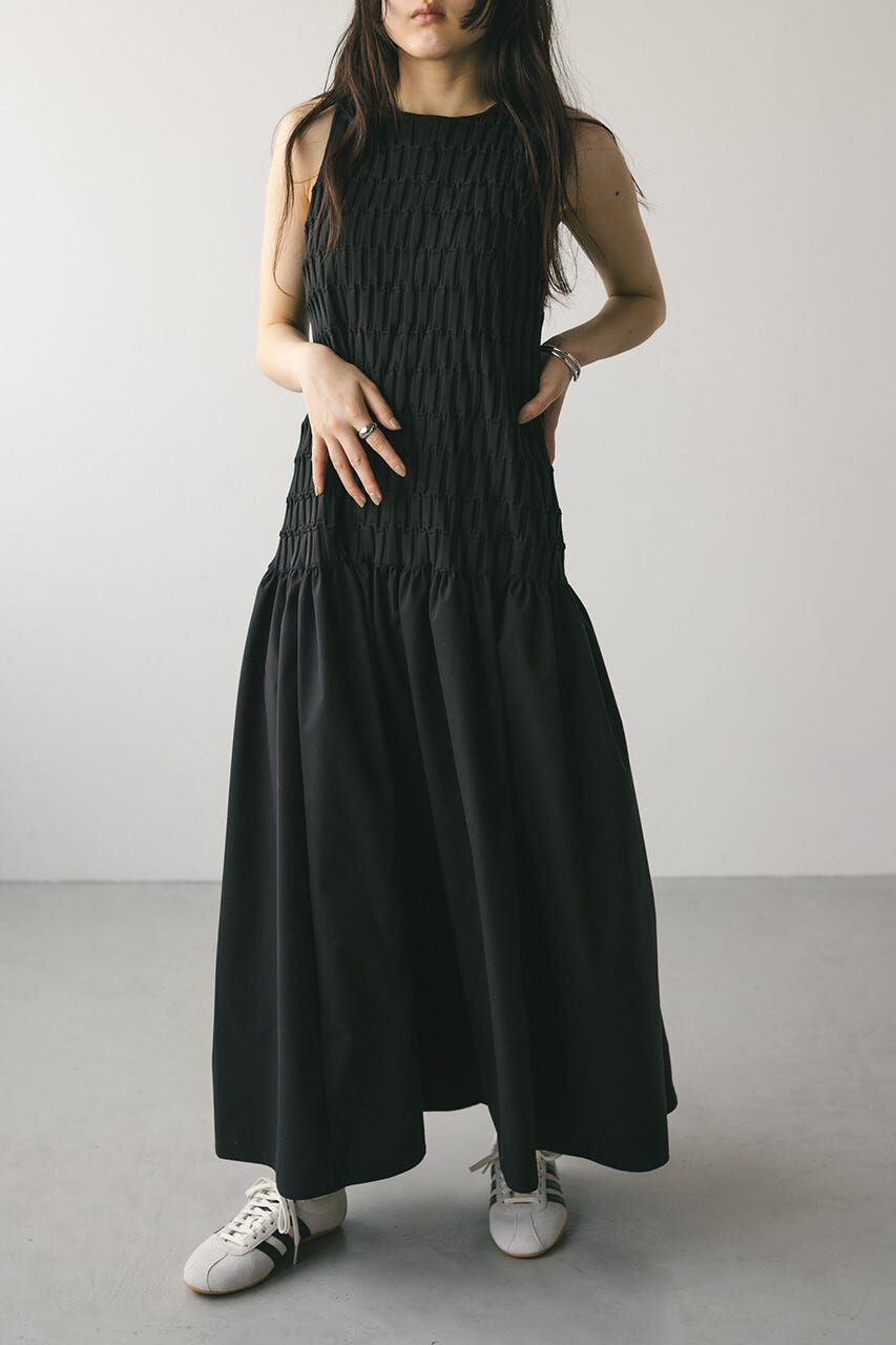 STYLEMIXER「クロシェドッキングティアードワンピース」|ワンピース|