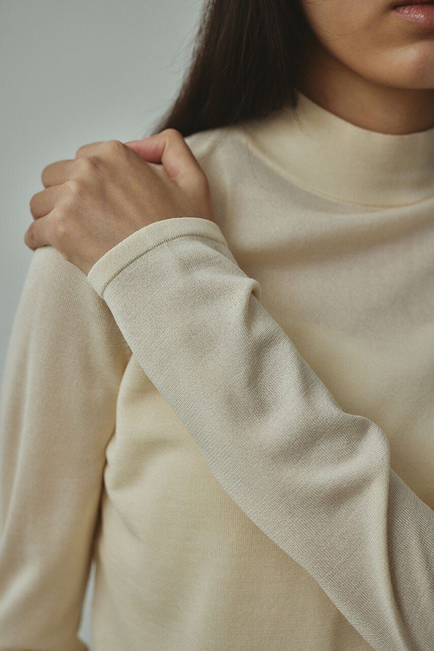 STYLEMIXER「バックストリングウォッシャブルニット」|ニット・セーター|