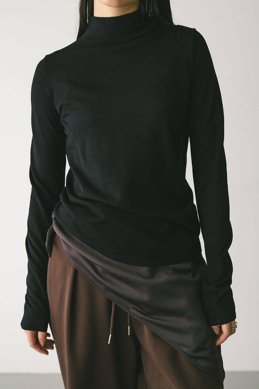 STYLEMIXER「バックストリングウォッシャブルニット」|ニット・セーター|