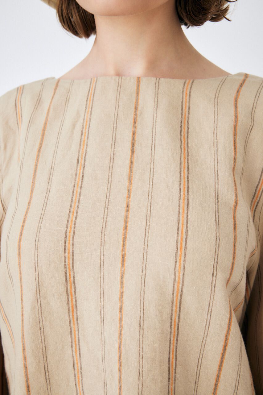 MOUSSY「LINEN STRIPE ミニドレス＆パンツ」|ワンピース|