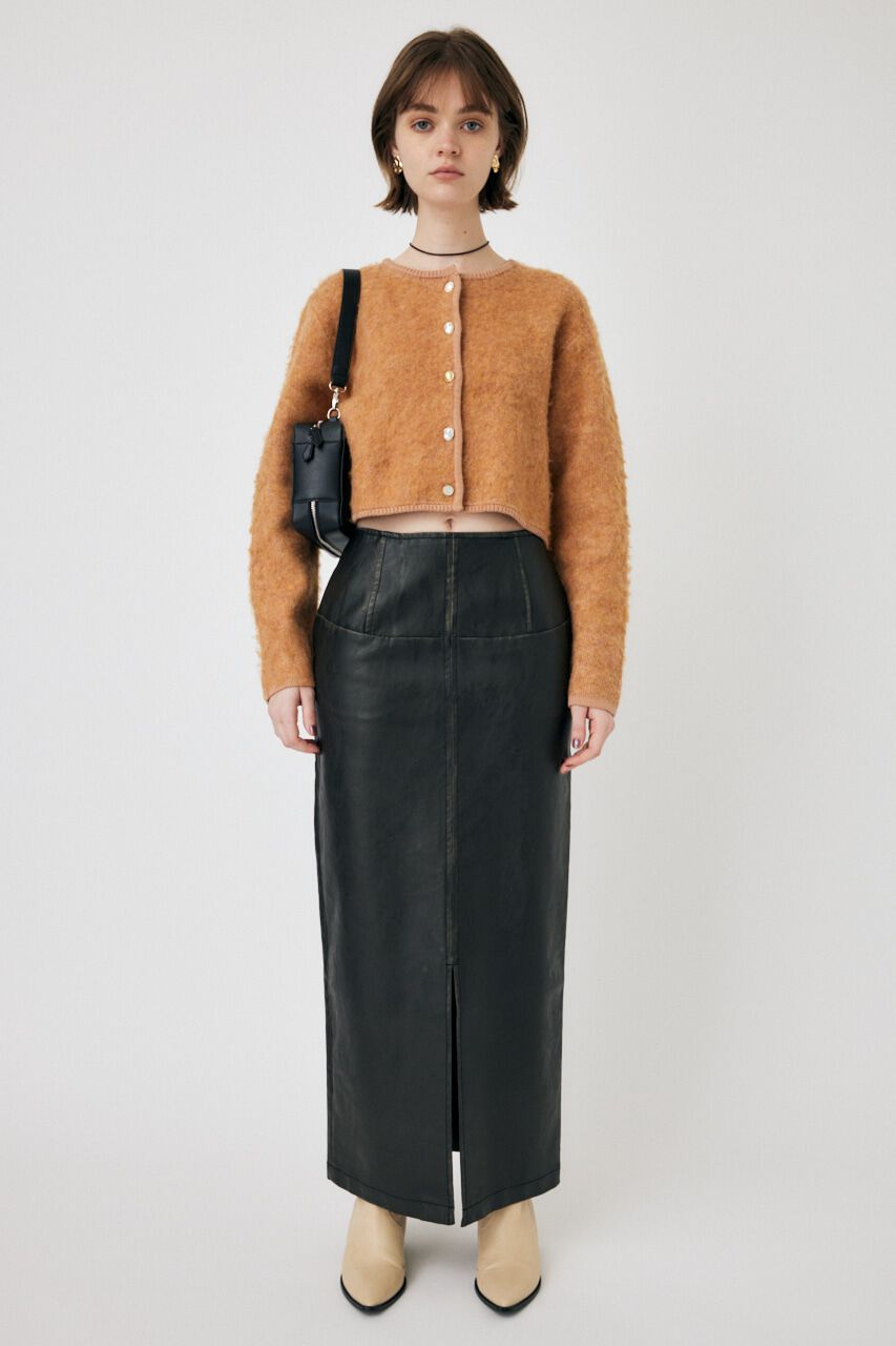 MOUSSY「ARGYLE SHAGGY カーディガン」|カーディガン|