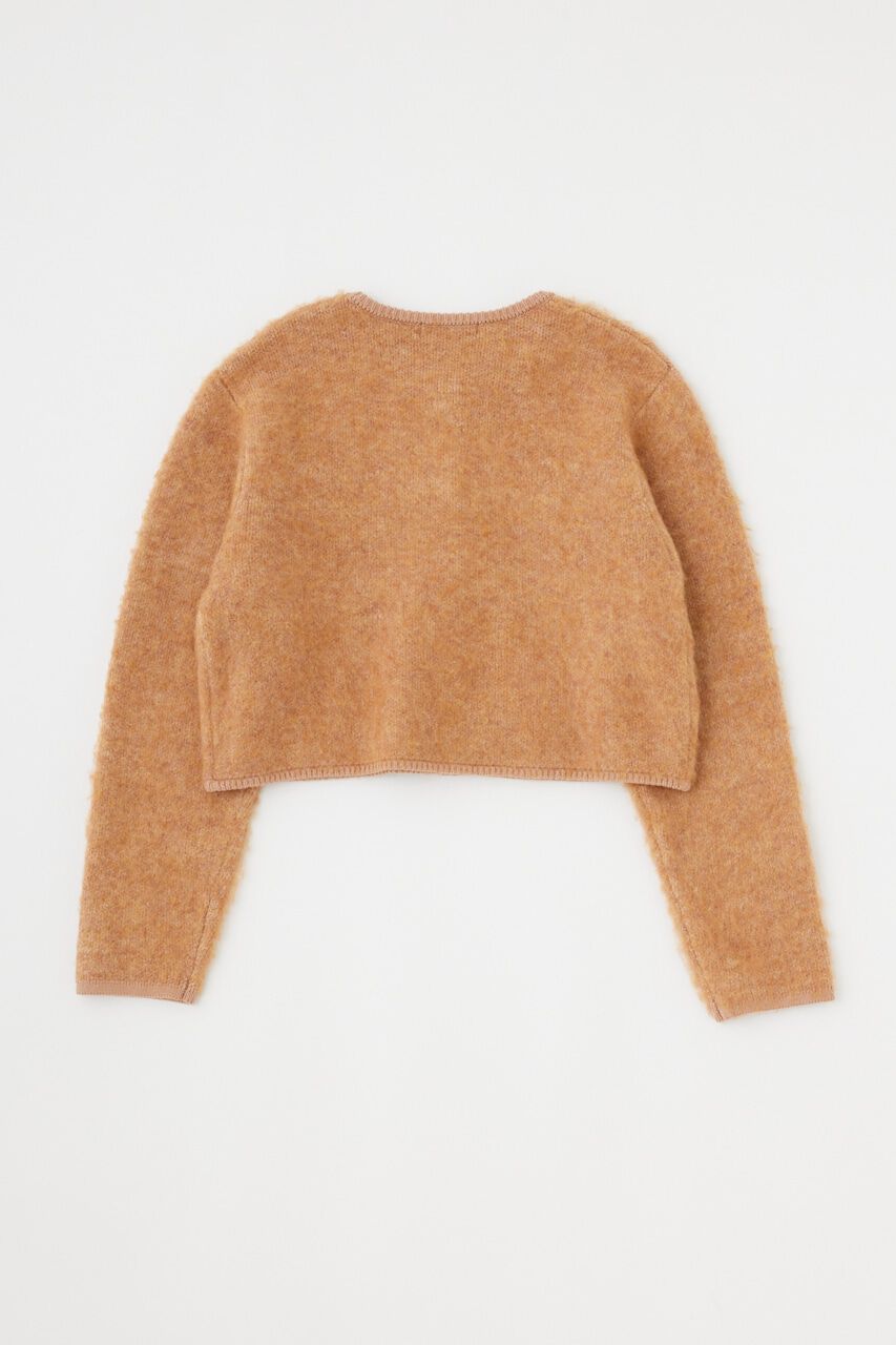 MOUSSY「ARGYLE SHAGGY カーディガン」|カーディガン|