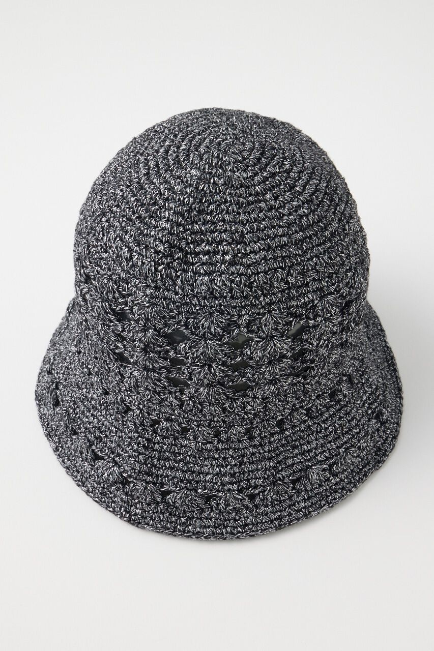 MOUSSY「GLITTER BUCKET ハット」|その他|BLK