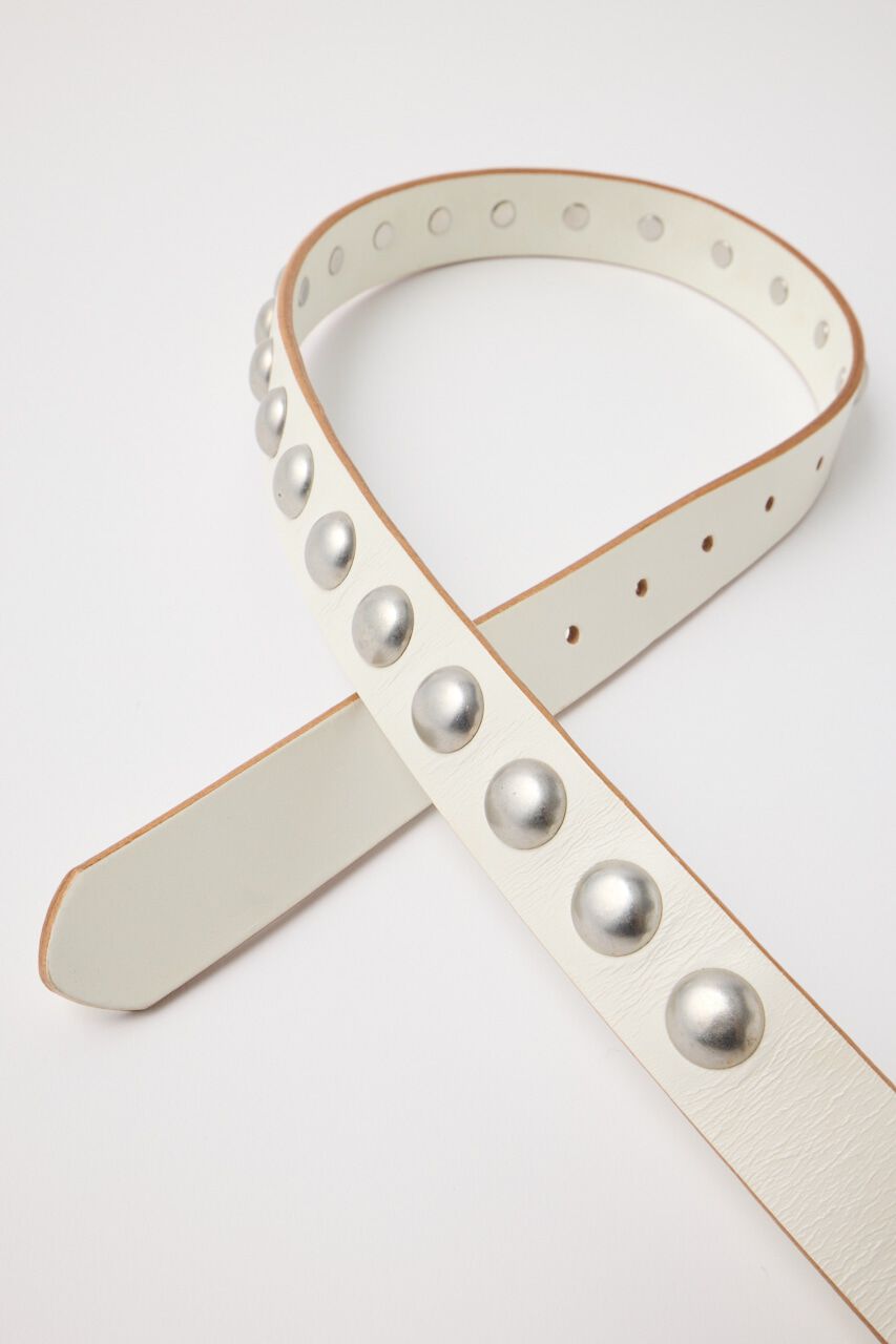 MOUSSY「STUDS LEATHER ベルト」|ベルト|