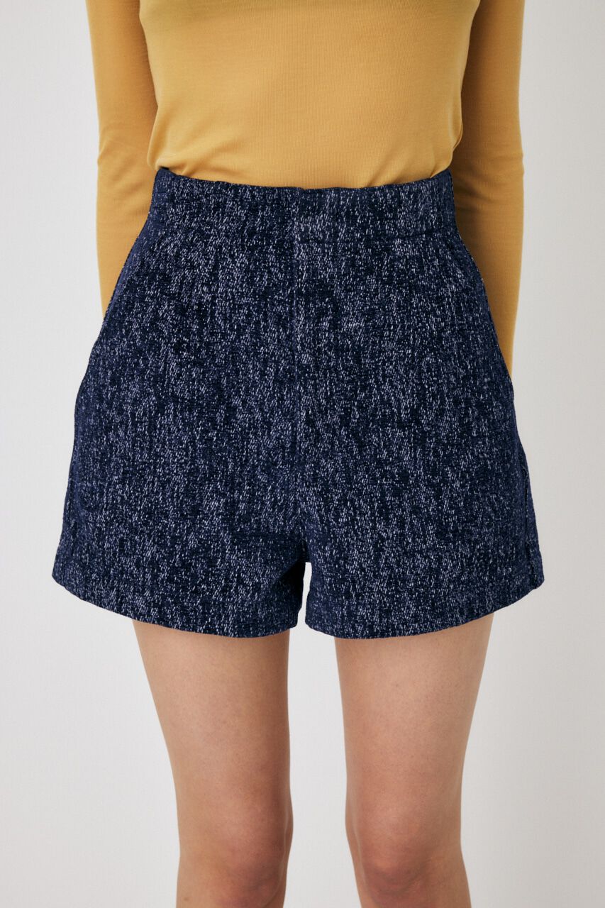 MOUSSY「HW TWEEDY SHORTS」|デニム|