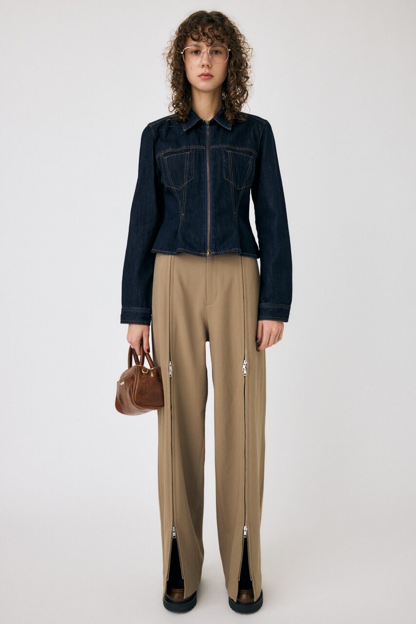 MOUSSY「WAIST TUCK デニムシャツ」|シャツ・ブラウス|