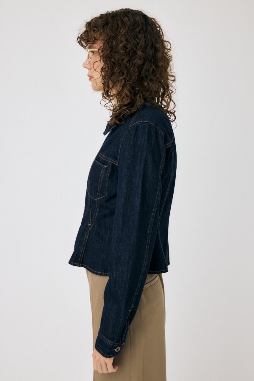 MOUSSY「WAIST TUCK デニムシャツ」|シャツ・ブラウス|