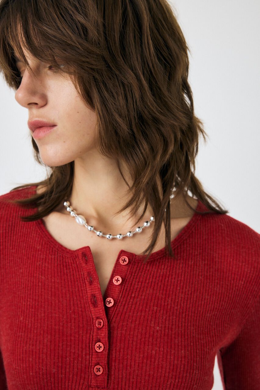 MOUSSY「SLV925 PLATING チェーンネックレス」|ネックレス|